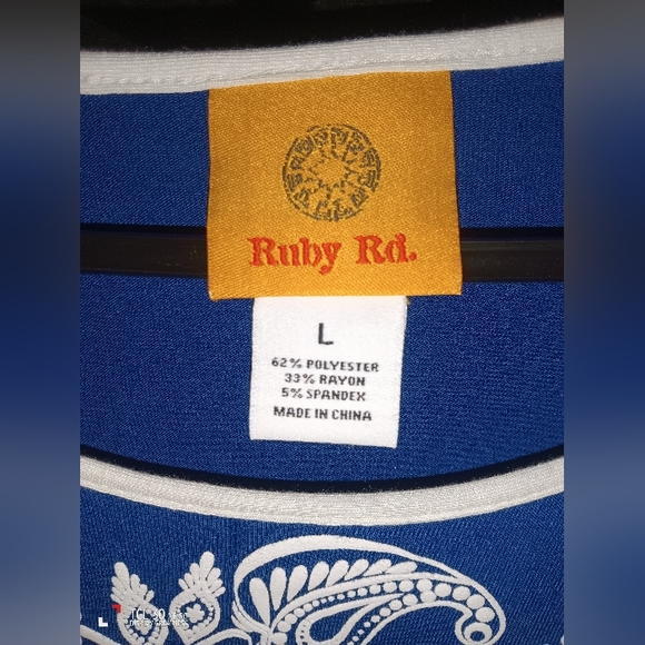 Ruby Rd top - Picture 2 of 2